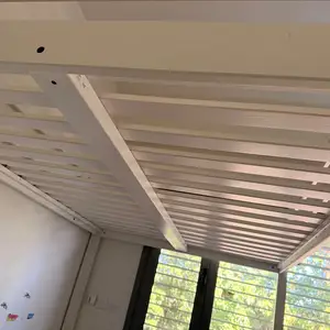 Ikea storå double loft bed + custom extra-large office workstation, Nicosia — Agia Varvara Lefkosias