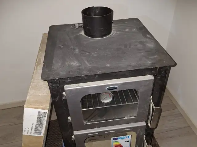 Wood stove with oven never used, Limassol — Asgata