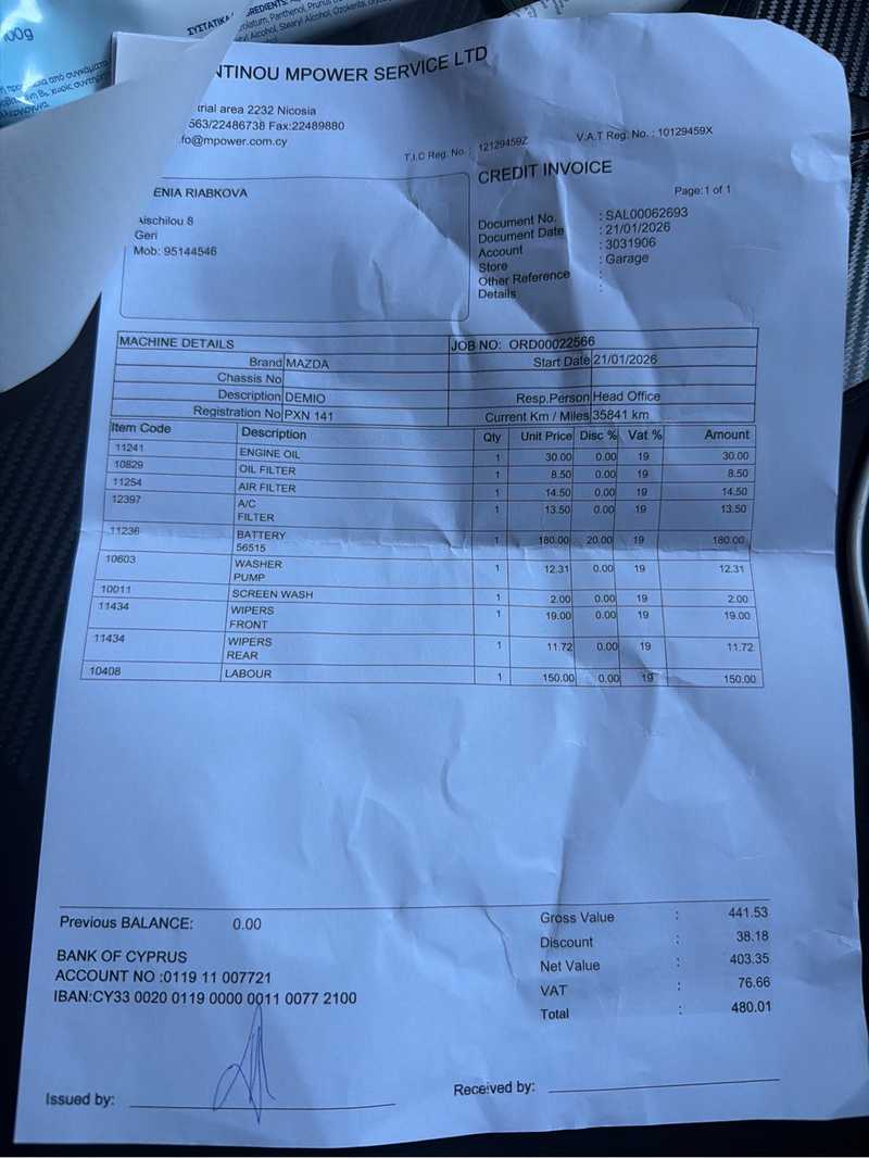 2018 Mazda Demio 1,3L 2018 Cyprus
