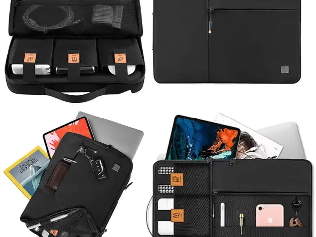 Laptop bag wiwu alpha double layer 15.6 black, Επαρχία Λεμεσού — Άγιος Αθανάσιος