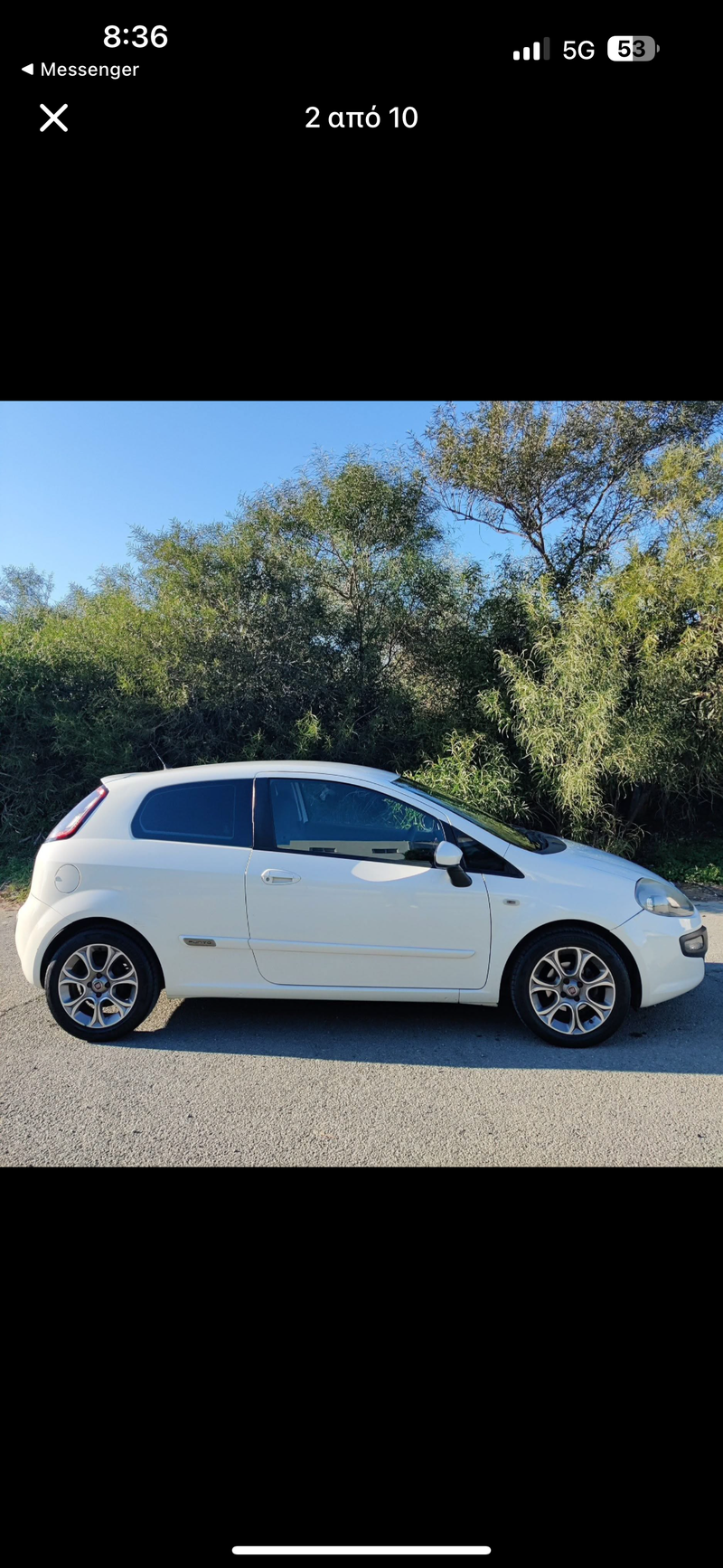 2010 Fiat Punto Evo 1,4L 2010 Cyprus