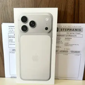 Iphone 17 pro max | 256gb | silver | brand new | original box, cable & receipt, Limassol — Erimi