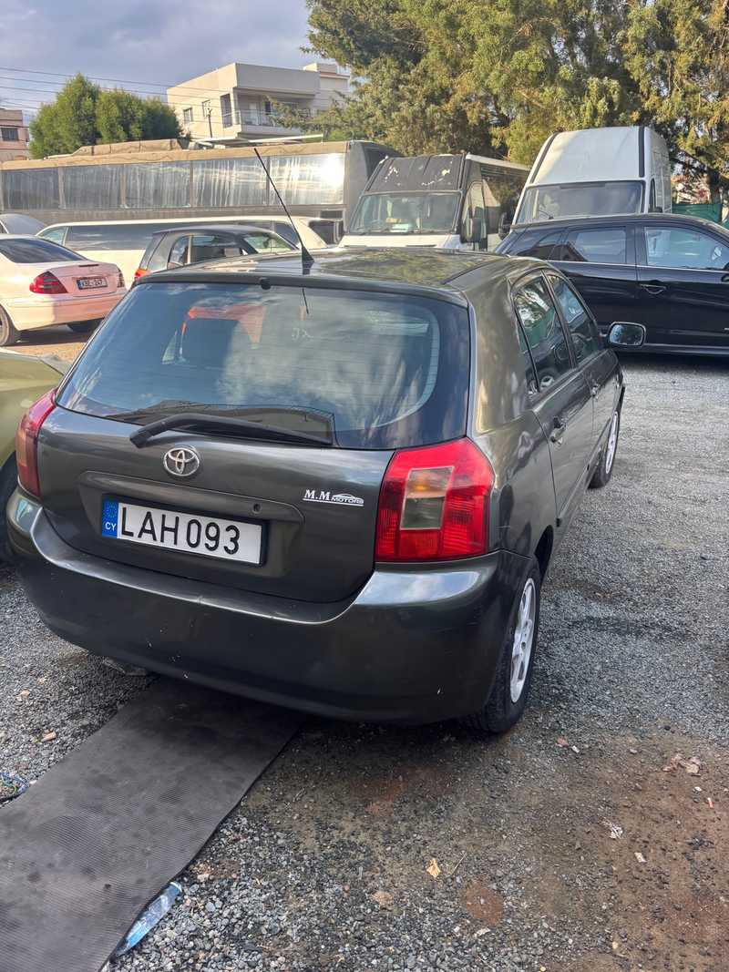 2004 Toyota Corolla 1,3L 2004 Cyprus