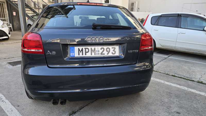 2009 Audi A3 1,9L 2009 Cyprus