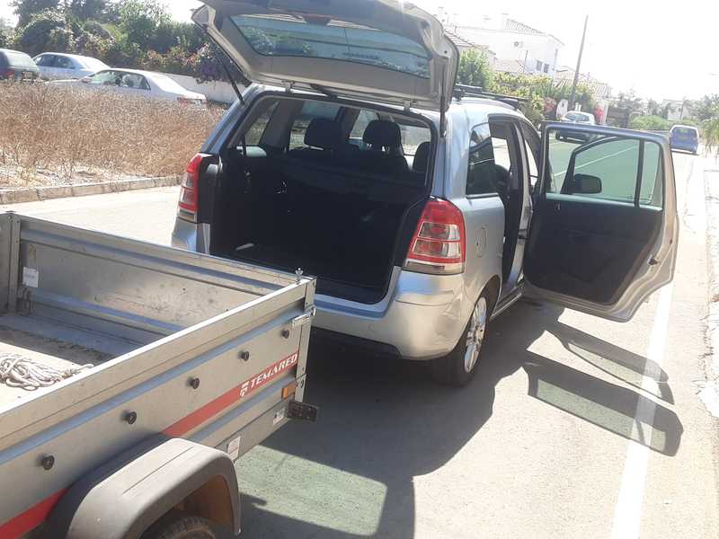 2013 Opel, Vauxhall Zafira 1,7L 2013 Cyprus