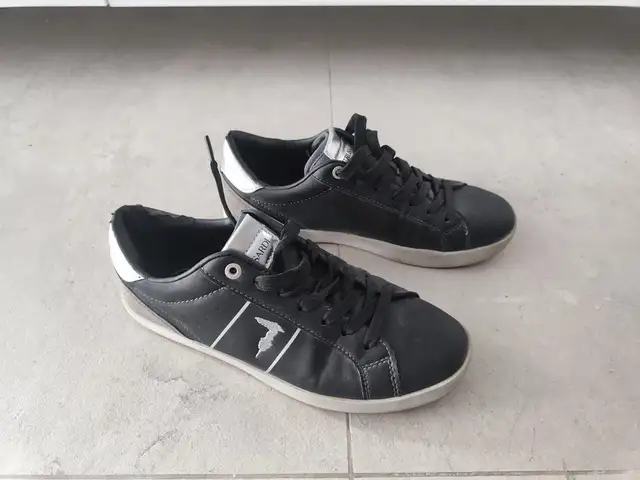 Trussardi black sneakers, Limassol — Potamos Germasogeias