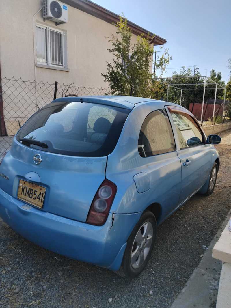 2002 Nissan March 1,2L 2002 Cyprus