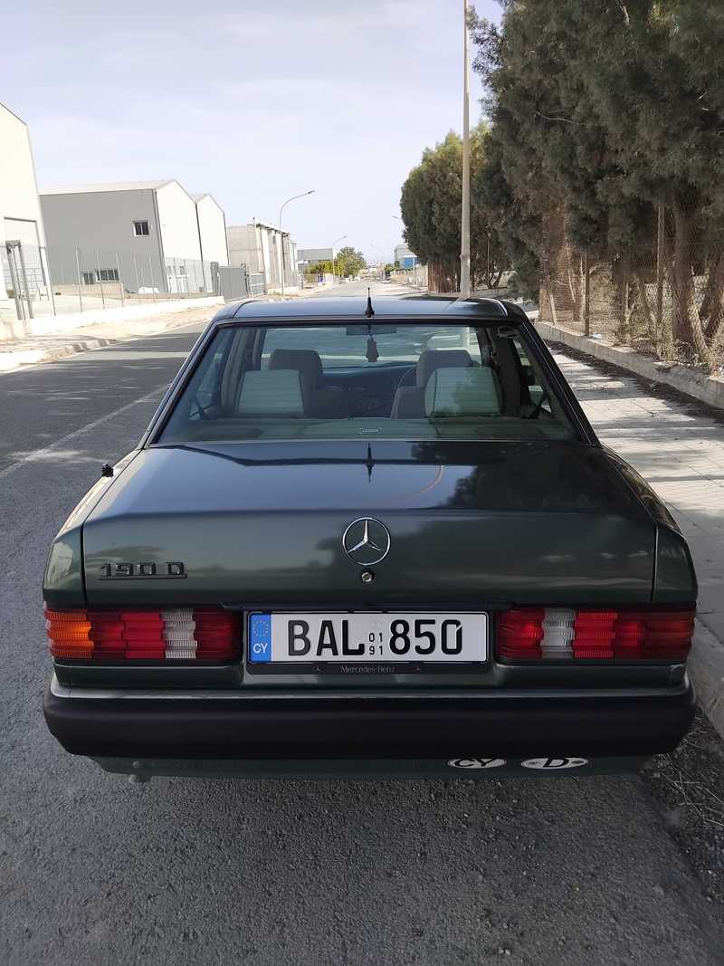 1991 Mercedes-Benz 190 2,0L 1991 Cyprus