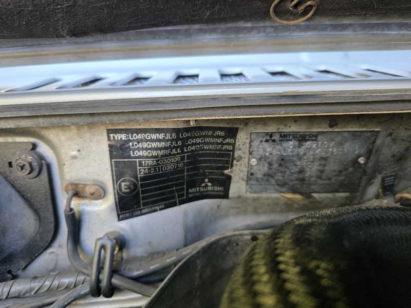 1989 Mitsubishi Pajero 2,5L 1989 Cyprus