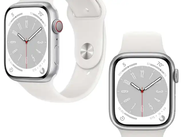 Smart watch apple series 8 45mm stainless steel cellular white, Επαρχία Λεμεσού — Λεμεσός - Άγιος Νικόλαος