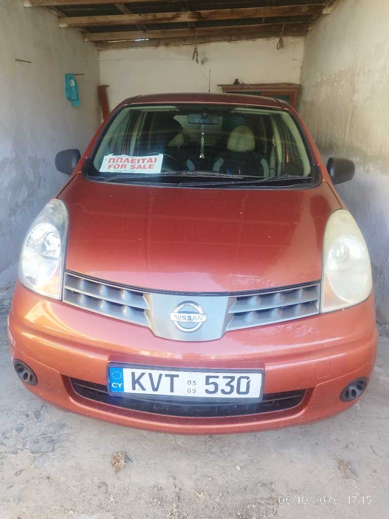 Nissan Note 1,4L 2009