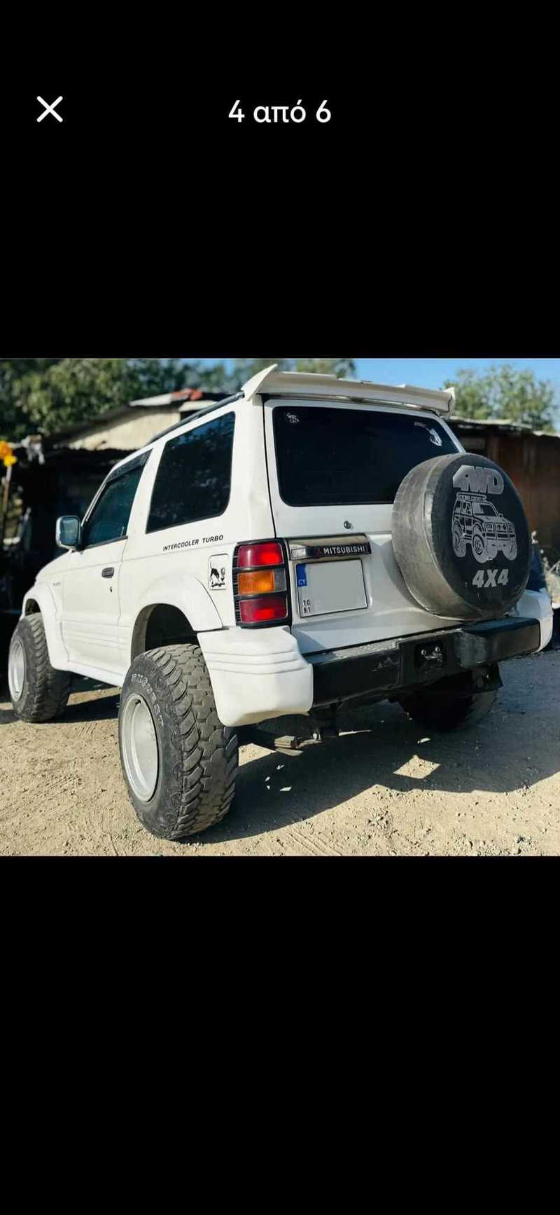 1992 Mitsubishi Pajero 2,5L 1992 Cyprus