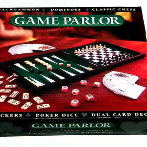 Game parlor backgammon dominoes chess - checkers - dice - decks w/ travel case, Paphos — Paphos - Agios Theodoros