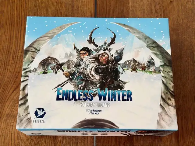 Endless winter, big box, board game, Limassol — Historical Center