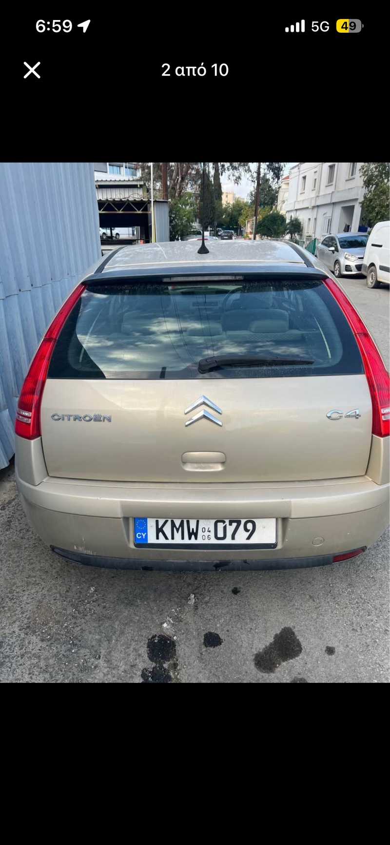 2006 Citroen C4 1,6L 2006 Cyprus