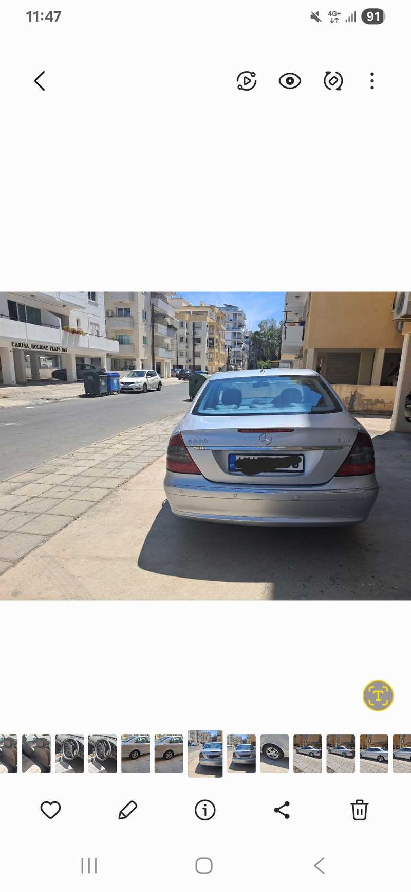 2007 Mercedes-Benz C-Class 2,2L 2007 Cyprus