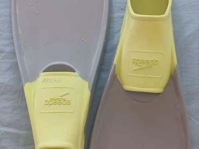 Speedo children's swim fins, size xs 34 eu sizes 3637, Paphos — Geroskipou