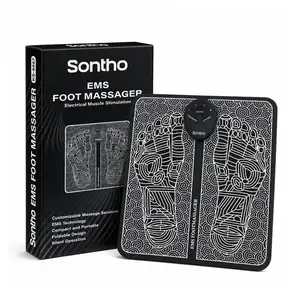 Sontho ems technology portable fold foot massager electrical muscle stimulation, Paphos — Paphos - Agios Theodoros