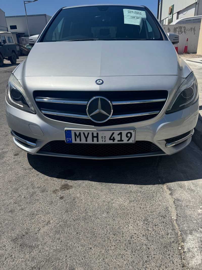 2012 Mercedes-Benz B-Class 1,8L 2012 Cyprus