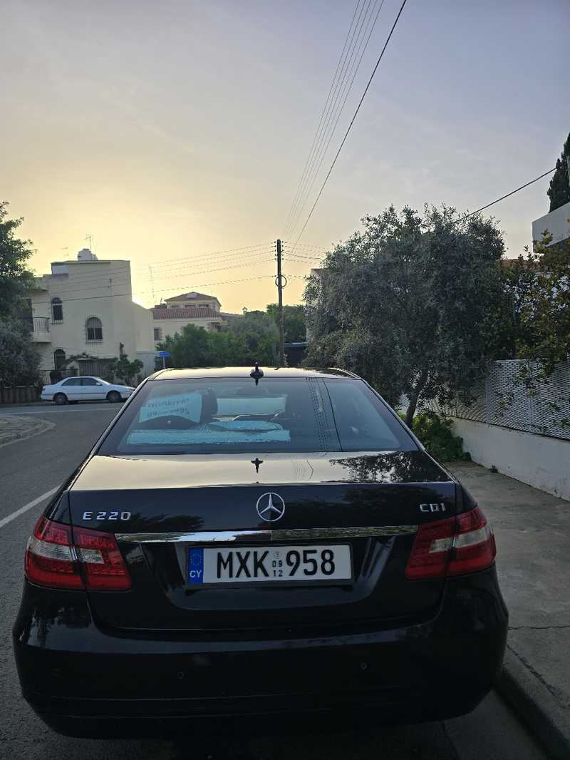 2012 Mercedes-Benz E-Class 2,2L 2012 Cyprus
