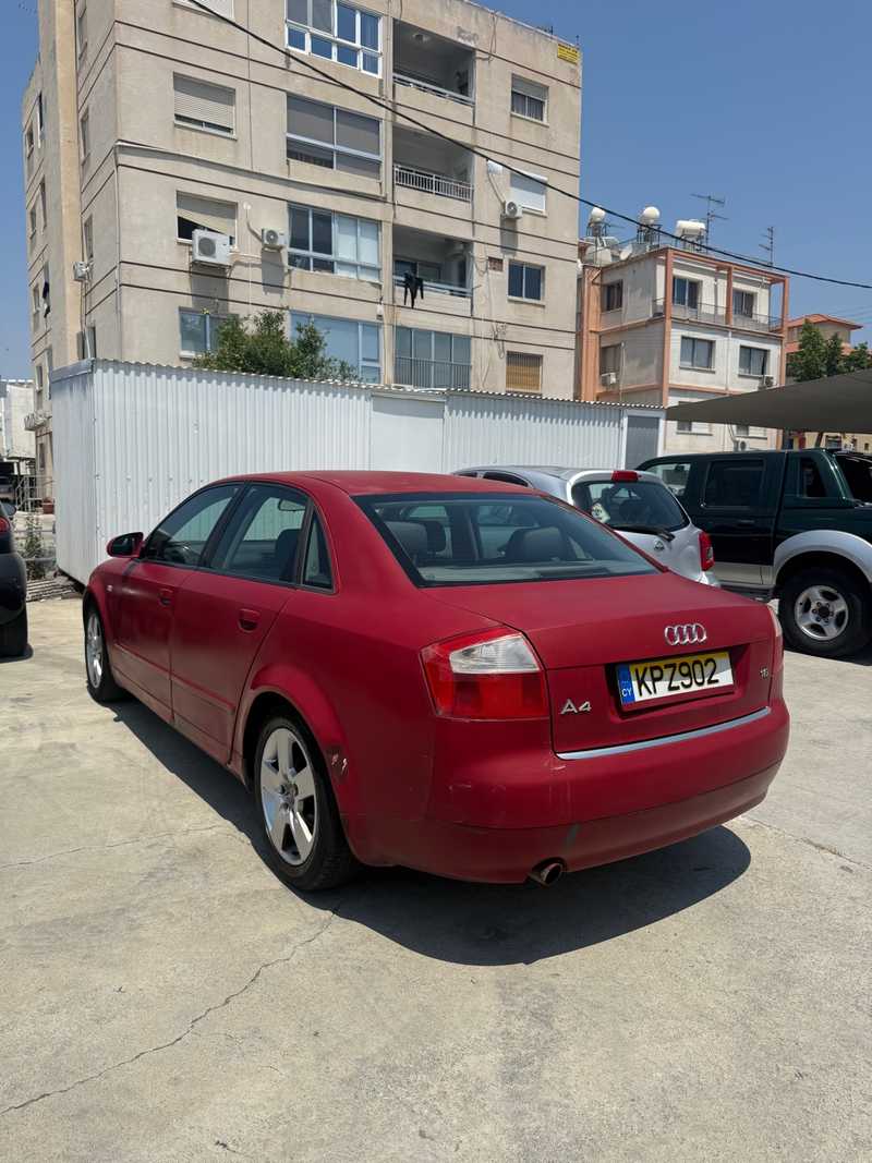 2002 Audi A4 1,6L 2002 Cyprus