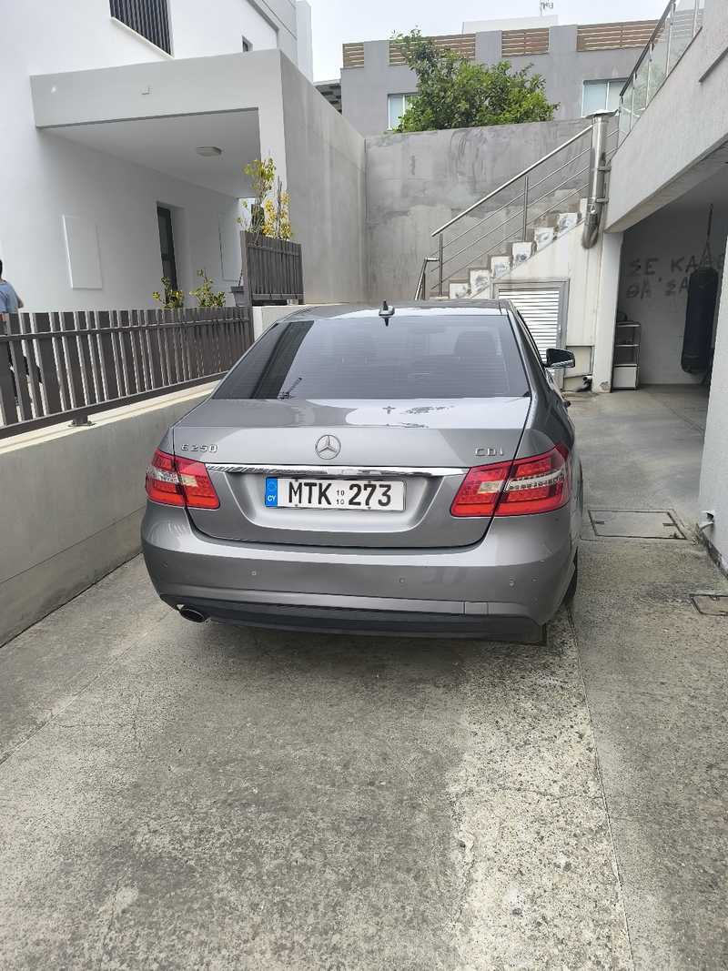 2010 Mercedes-Benz E-Class 2,2L 2010 Cyprus