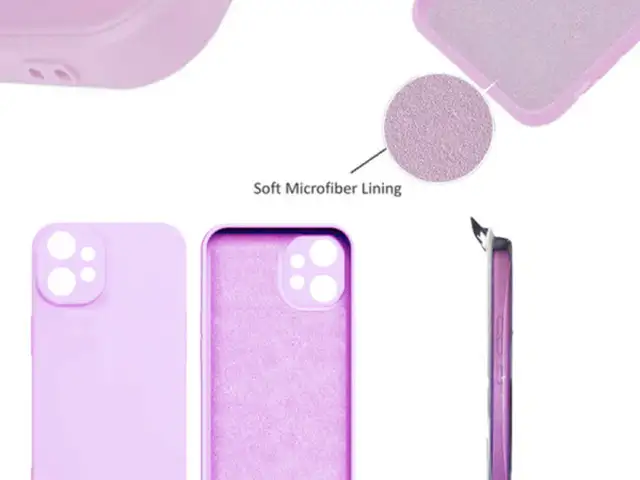 Back case silicone complete xiaomi redmi note 12 4g purple, Limassol — Agios Athanasios