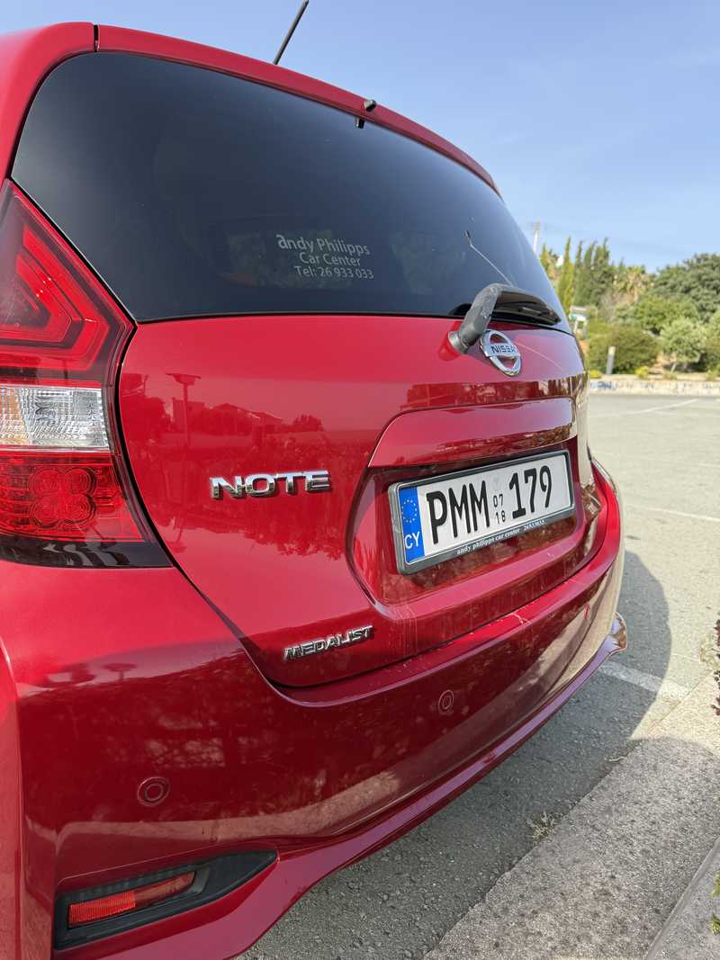 2018 Nissan Note 1,2L 2018 Cyprus