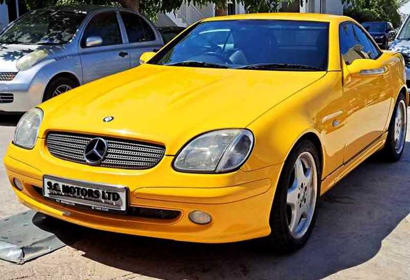 2000 Mercedes-Benz SLK-Class 2,3L 2000 Cyprus