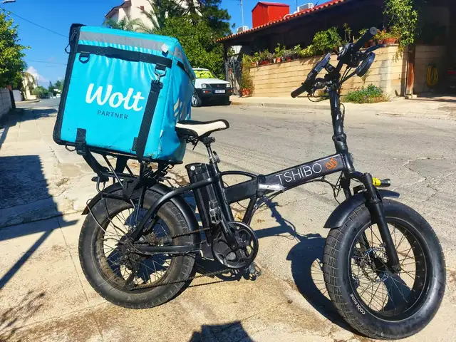 TSHIBO S Plus 750 Limited Edition | Fat Tire | Folding E-Bike, Nicosia — Lakatameia - Agia Paraskevi