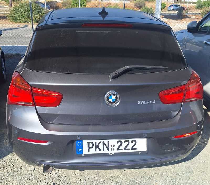 2018 BMW 1-Series 1,5L 2018 Cyprus