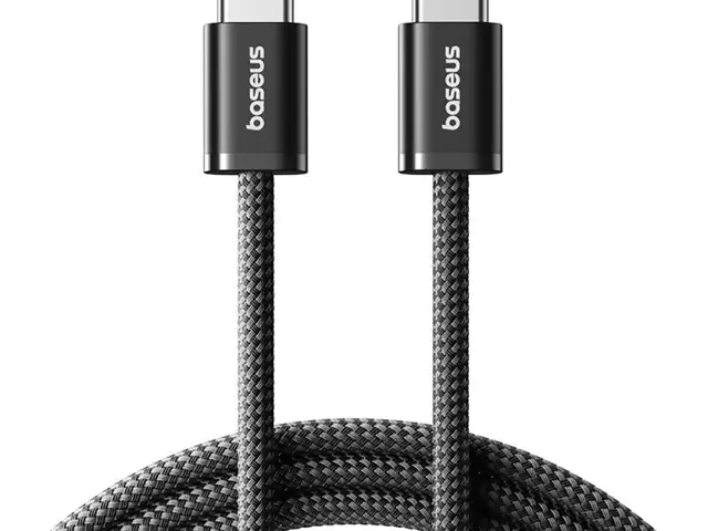 Baseus cable usb-c to usb-c dynamic 4 series braided 100w 1.0m black, Limassol — Agios Athanasios