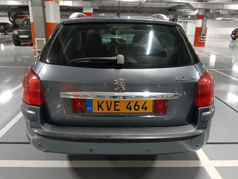 2005 Peugeot 407 2,0L 2005 Cyprus
