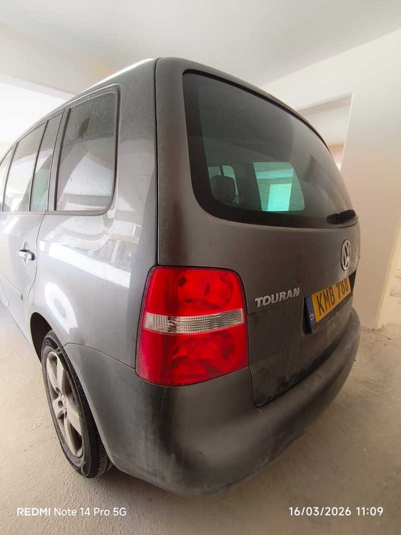 2008 Volkswagen Touran 1,6L 2008 Cyprus