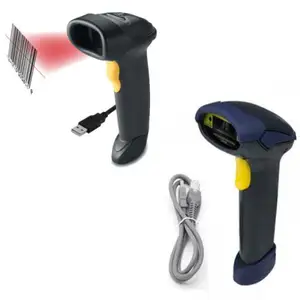 Wired barcode scanner bisutime sc 2013 usb blue black, Limassol — Agios Athanasios