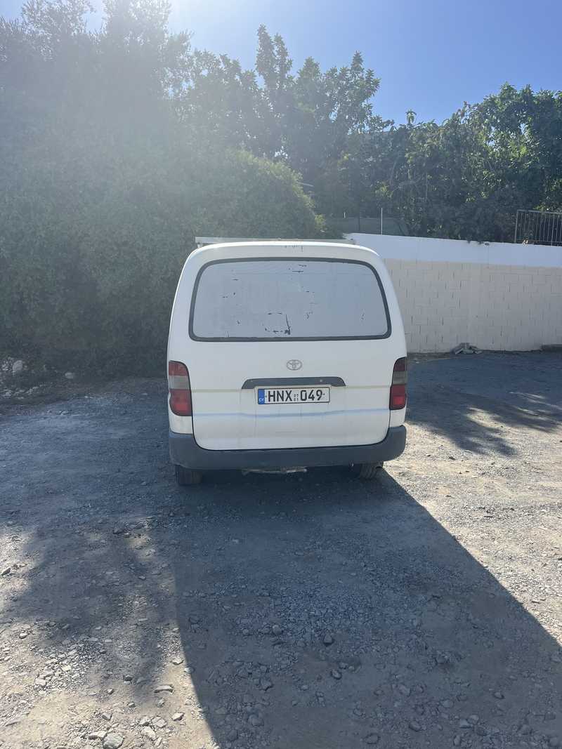 Toyota Hiace 2,5L 2001