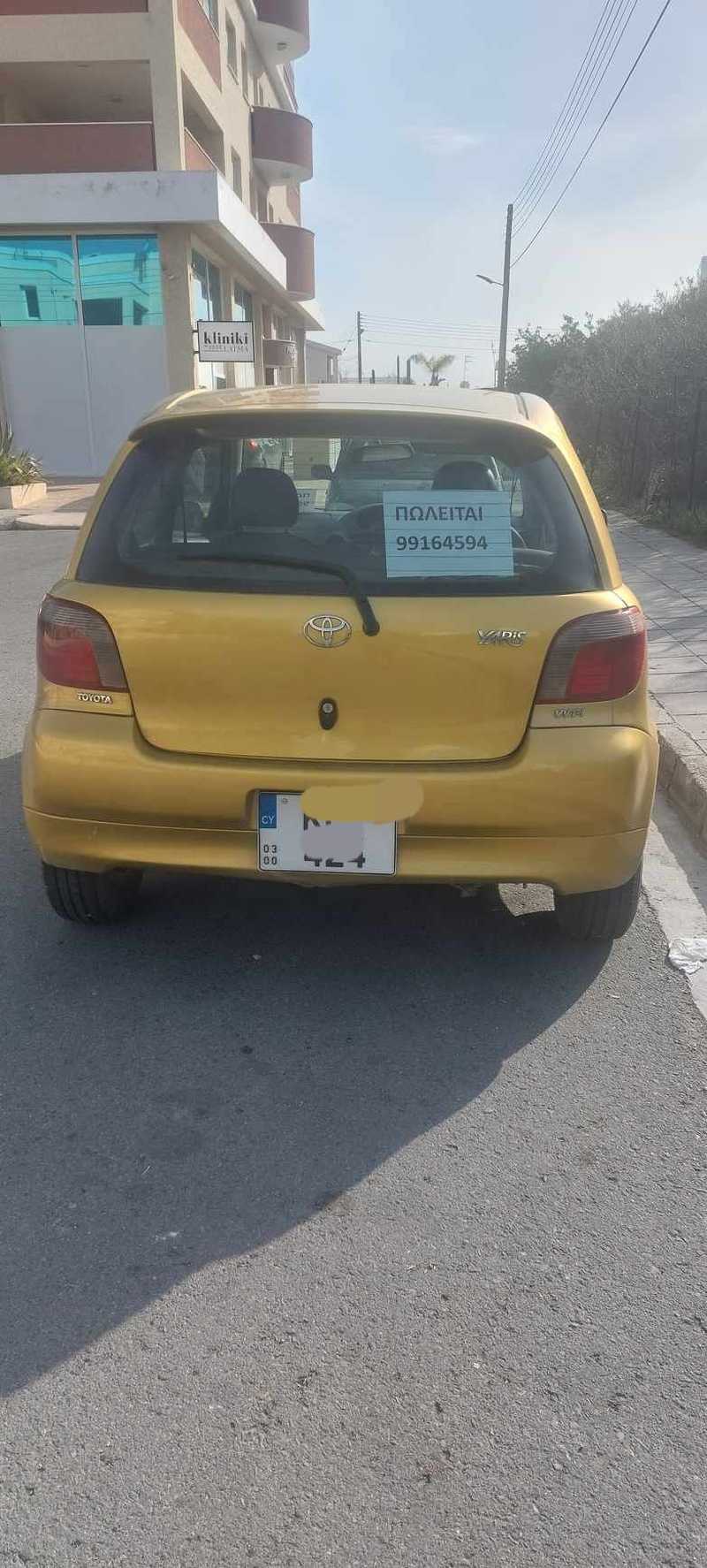 2000 Toyota Vitz 0,9L 2000 Cyprus