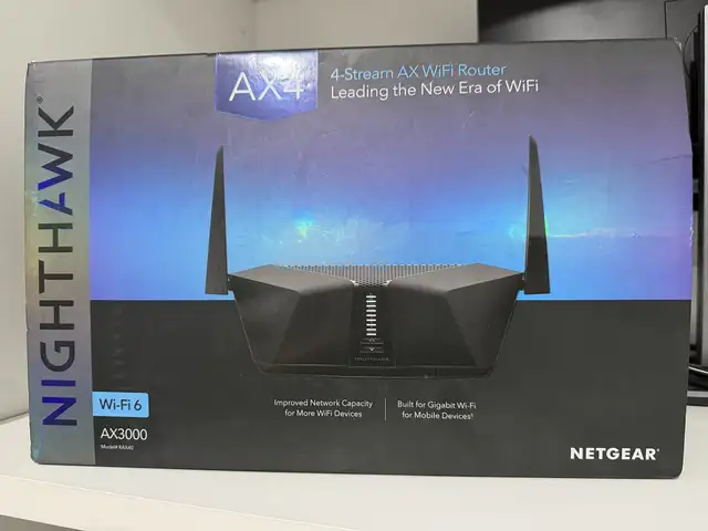 Netgear nighthawk rax40 wi-fi 6 router, Larnaca — Larnaka - Chrysopolitissa