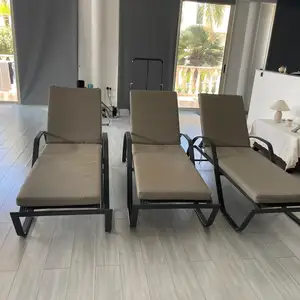 Set of 4 sunbeds, Paphos — Pegeia