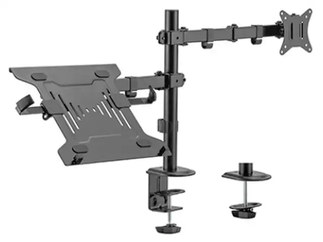 Brateck monitor mount dual with laptop tray ldt66-c024ml, Επαρχία Λεμεσού — Άγιος Αθανάσιος