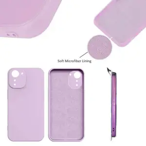 Back case silicone complete xiaomi redmi 13c 4g purple, Limassol — Limassol - Agios Ioannis