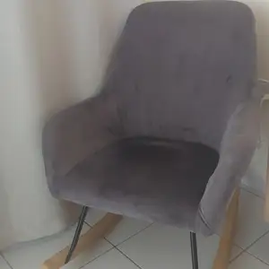 Velvet rocking chair grey, Επαρχία Λάρνακας — Λάρνακα - Μακένζυ