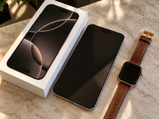 Iphone 16 pro max 256gb + apple watch bundle, Limassol — Agios Athanasios