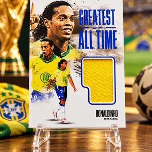 Ronaldinho futera 2026 greatest of all time gatm11 brazil jersey relic 04/12, Επαρχία Λεμεσού — Άγιος Τύχων