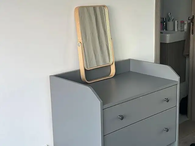 Grey chest of drawers / dresser, Larnaca — Livadia Larnakas