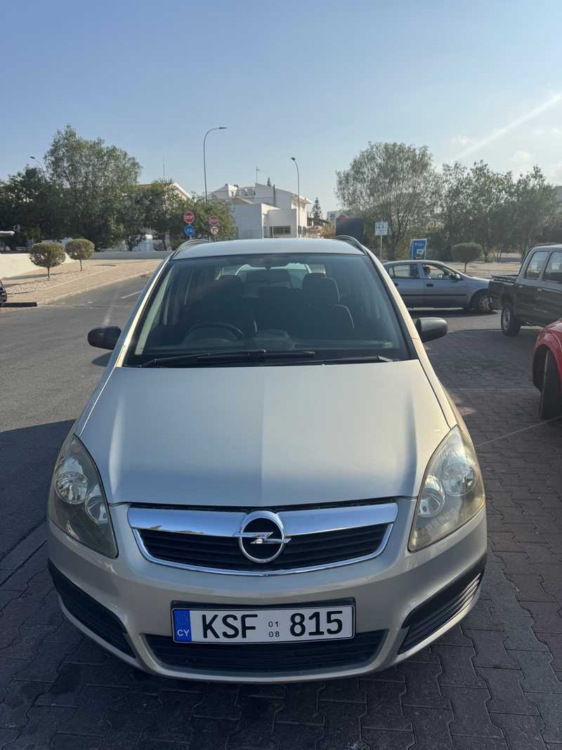 2008 Opel, Vauxhall Zafira 1,6L 2008 Cyprus