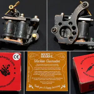 Micky Sharpz Brass Hybrid Tattoo Machine Cat. No. 007B, Επαρχία Λευκωσίας — Λευκωσία - Φανερωμένη