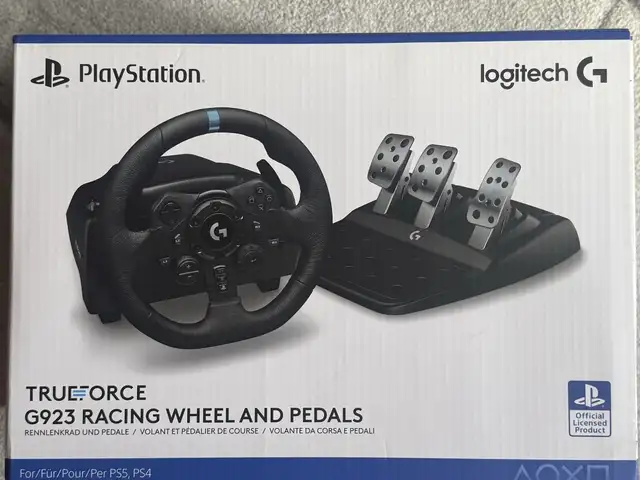 Logitech g923 steering wheel & playseat challenge racing seat + gran turismo 7, Larnaca — Larnaka - Skala
