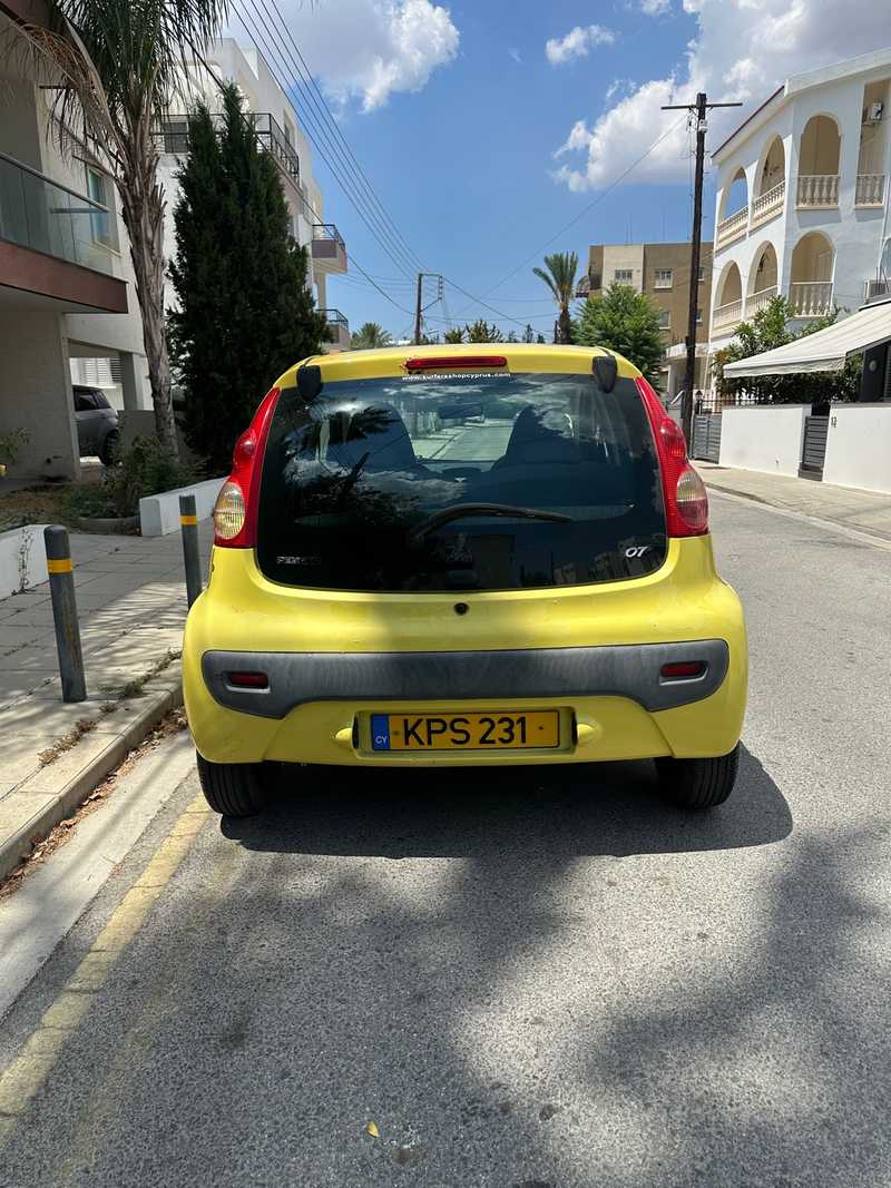 2007 Peugeot 107 1,0L 2007 Cyprus