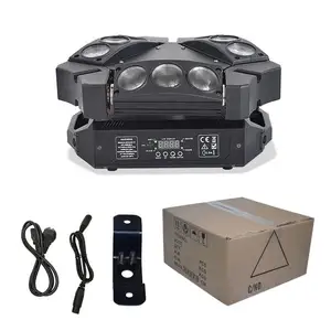 επαγγελματικό φωτιστικό σκηνής τύπου Spider Moving Head Light 9x10W RGBW με δυ, Larnaca — Aradippou - Apostolos Loukas